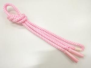 未使用品　正絹　手組帯締め